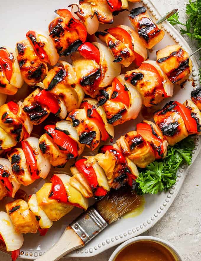 Honey Mustard Chicken Kabobs INFOXLOG